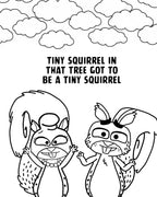 The Dead Sea Squirrels Coloring Page