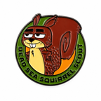 Dead Sea Squirrel Scout Pin - Merle
