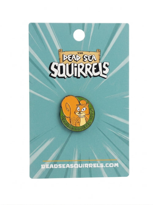 Dead Sea Squirrel Scout Pin - Pearl